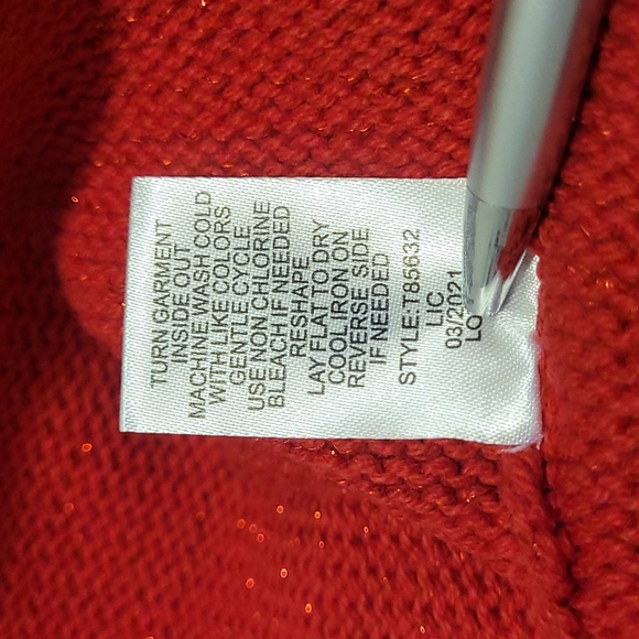 Girls Brand New Red Knit Sweater Dress. 3T  (Various sizes) - Picture 10 of 10